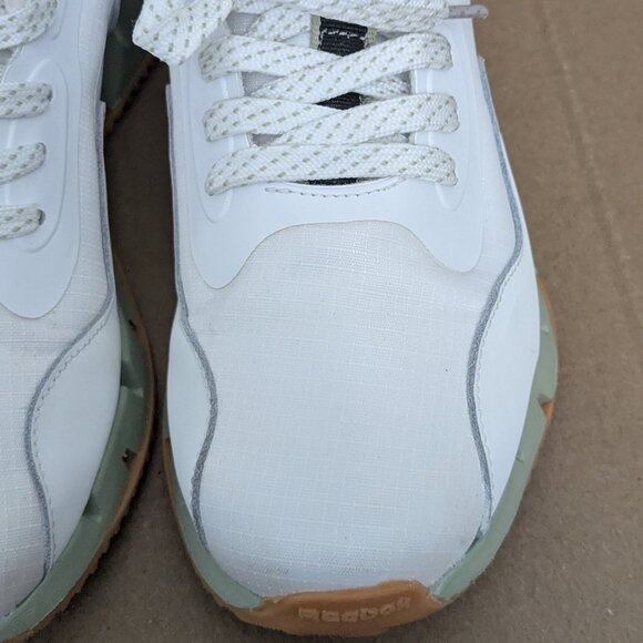 Reebok Zig Dynamica Running Sneakers Women's Athletic Shoes Size 8 White/Green . - Picture 6 of 16